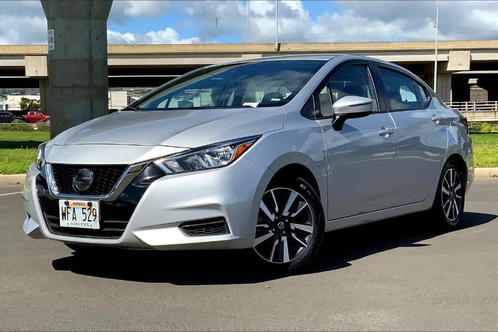 used 2021 Nissan Versa car, priced at $16,993