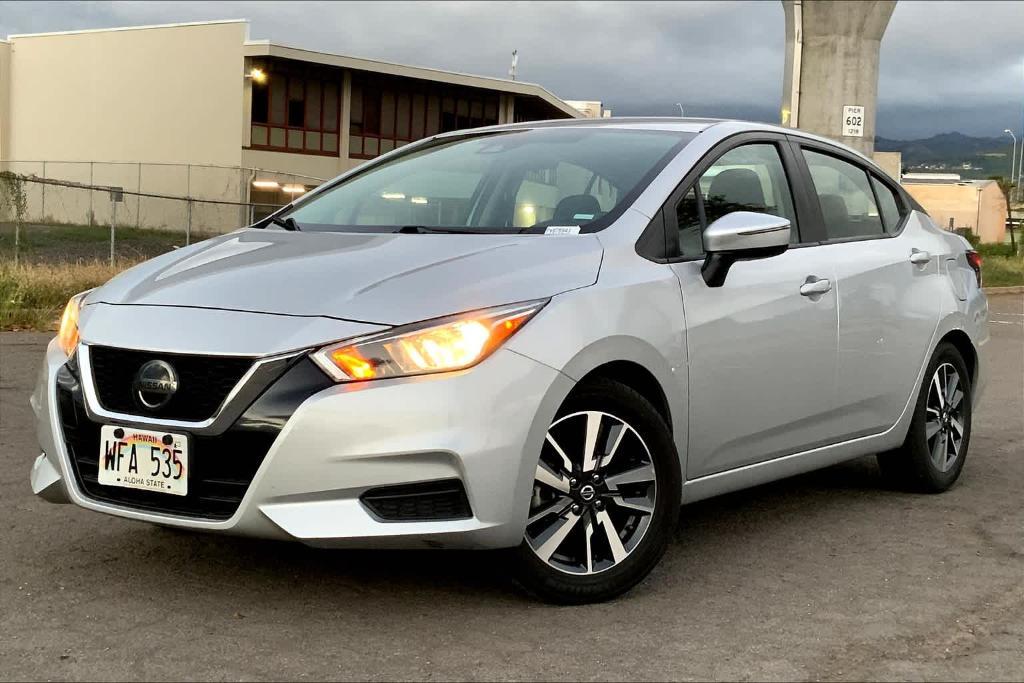 used 2021 Nissan Versa car, priced at $12,994