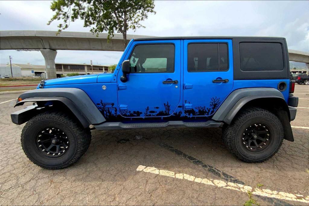 used 2016 Jeep Wrangler Unlimited car, priced at $21,991