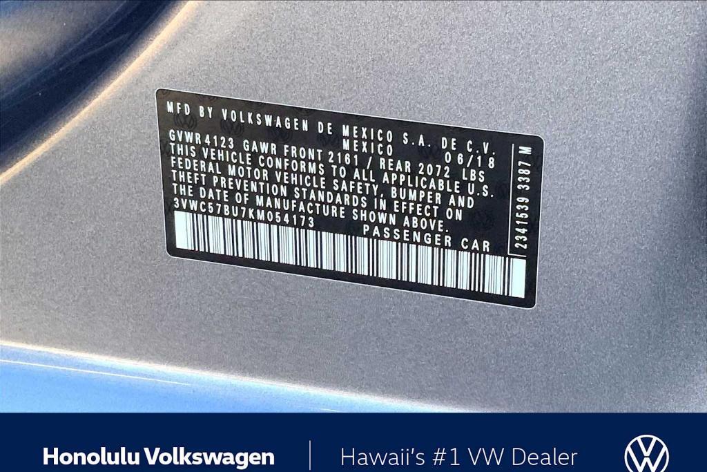 used 2019 Volkswagen Jetta car, priced at $13,991