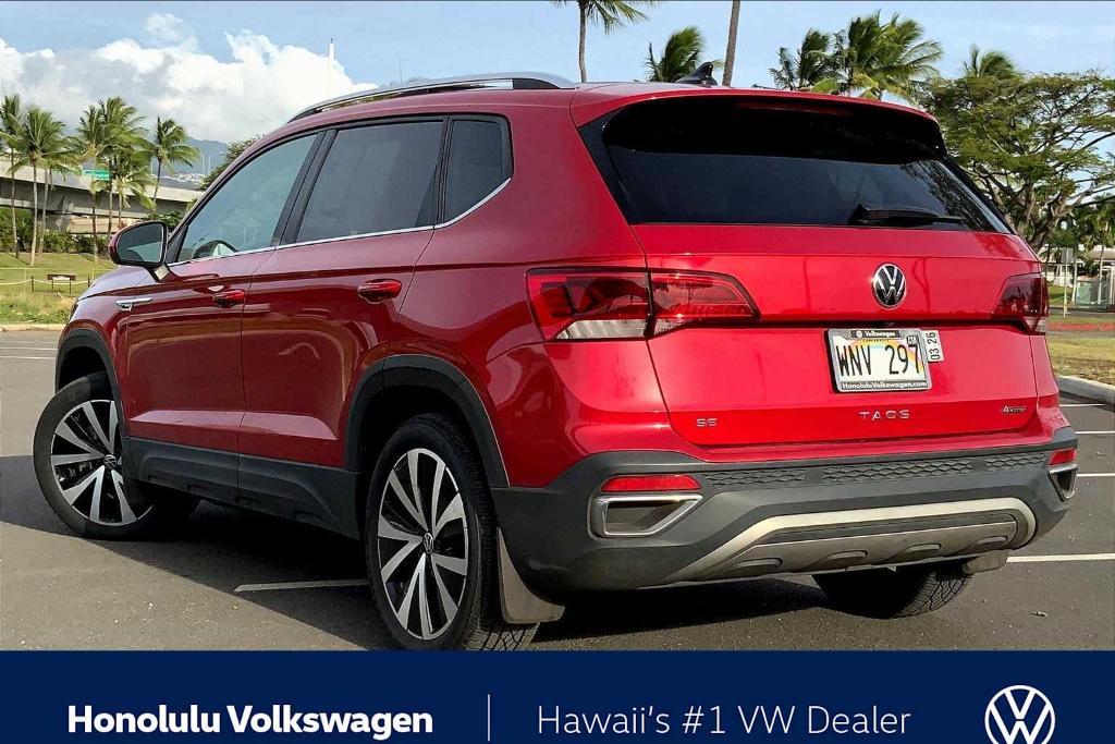 used 2022 Volkswagen Taos car, priced at $19,992