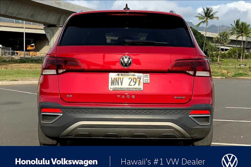 used 2022 Volkswagen Taos car, priced at $19,992
