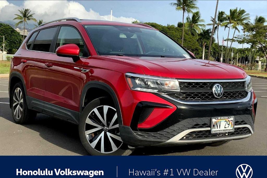 used 2022 Volkswagen Taos car, priced at $19,992