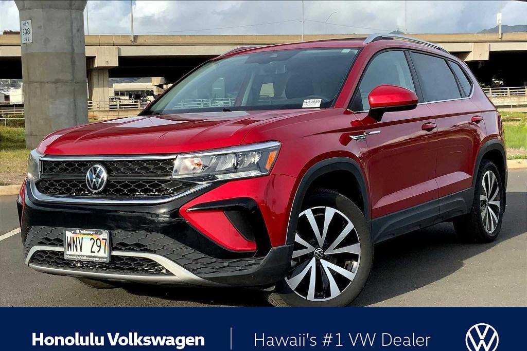 used 2022 Volkswagen Taos car, priced at $19,992