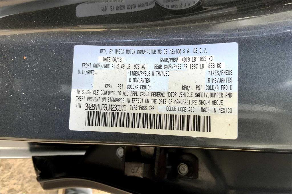 used 2018 Mazda Mazda3 car, priced at $13,777