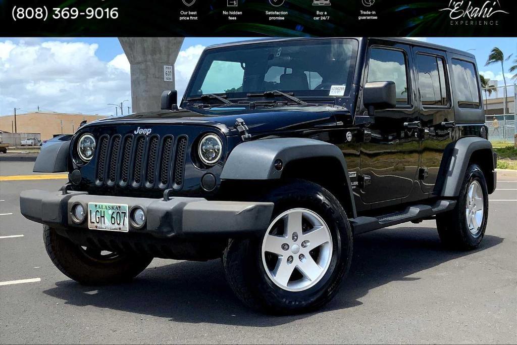 used 2010 Jeep Wrangler Unlimited car, priced at $15,992