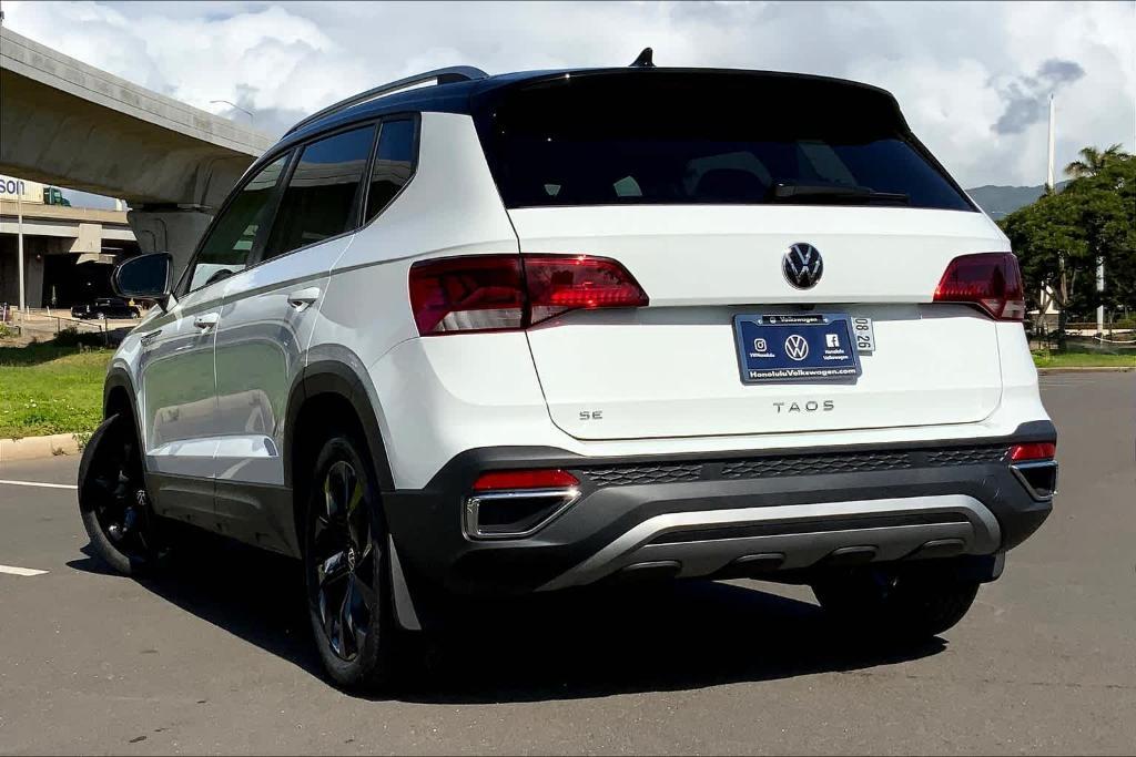 new 2024 Volkswagen Taos car, priced at $32,491