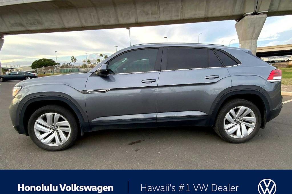 used 2021 Volkswagen Atlas Cross Sport car, priced at $23,444
