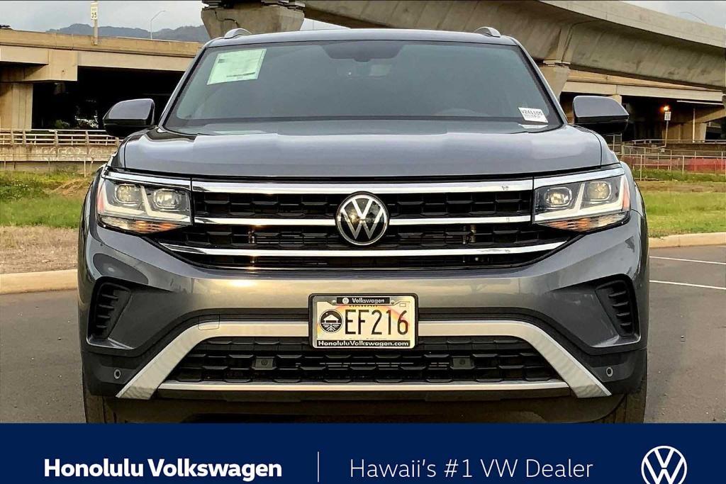 used 2021 Volkswagen Atlas Cross Sport car, priced at $23,444