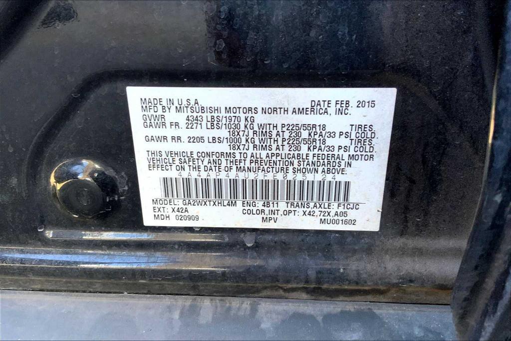used 2015 Mitsubishi Outlander Sport car, priced at $5,863