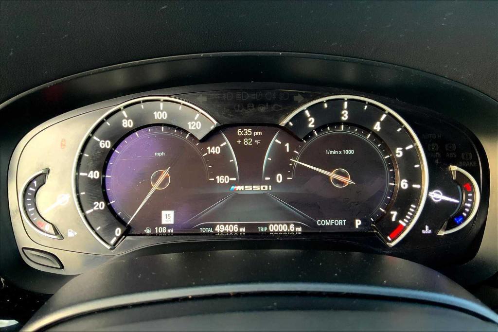 used 2018 BMW M550 car, priced at $32,555
