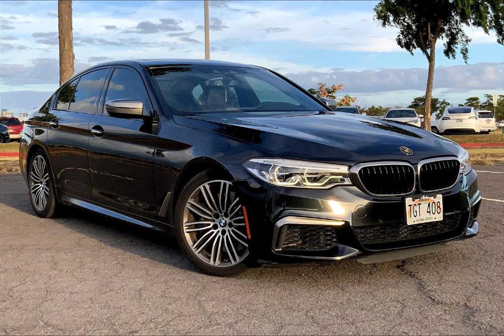 used 2018 BMW M550 car, priced at $32,555