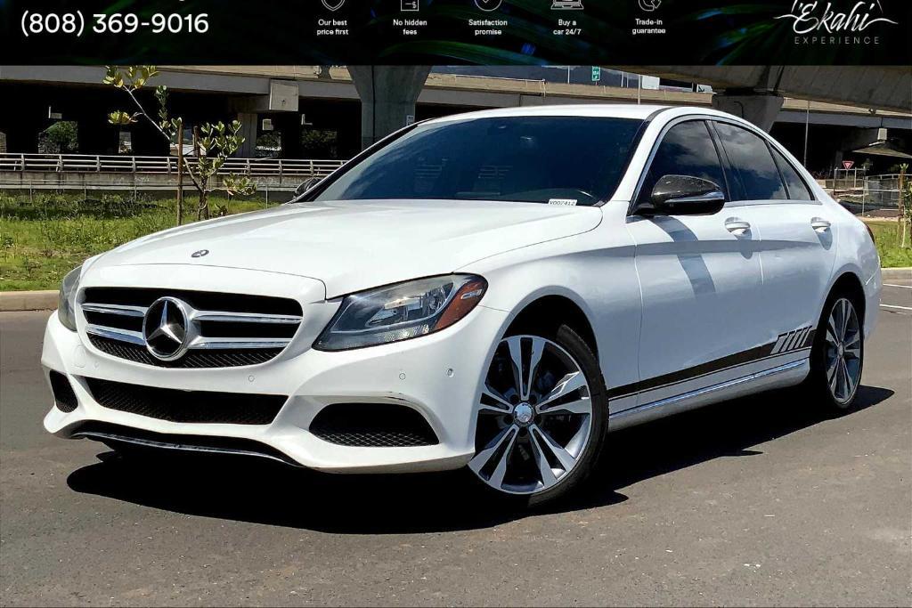 used 2015 Mercedes-Benz C-Class car, priced at $14,991