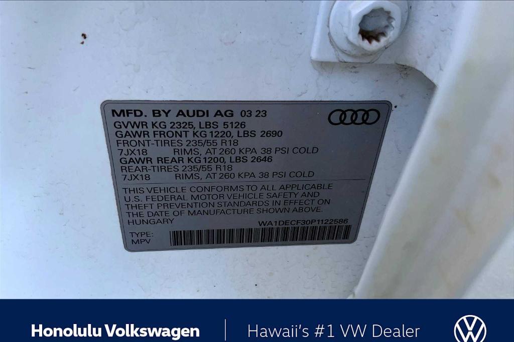 used 2023 Audi Q3 car, priced at $28,777