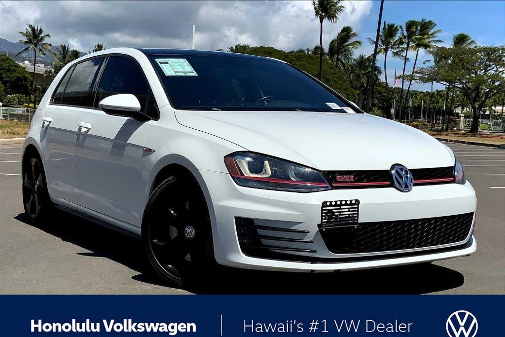 used 2017 Volkswagen Golf GTI car, priced at $18,444