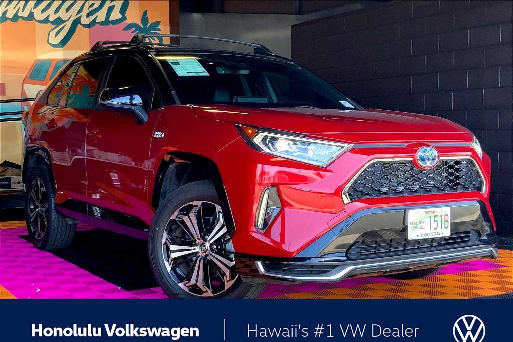 used 2021 Toyota RAV4 Prime car, priced at $36,994
