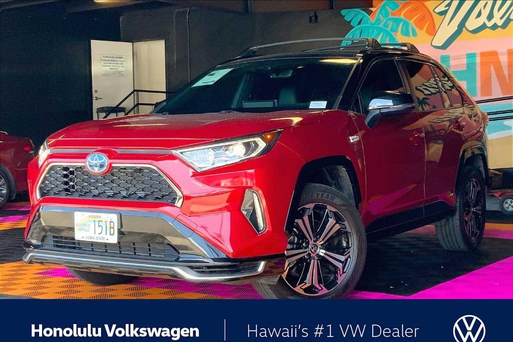 used 2021 Toyota RAV4 Prime car, priced at $36,994