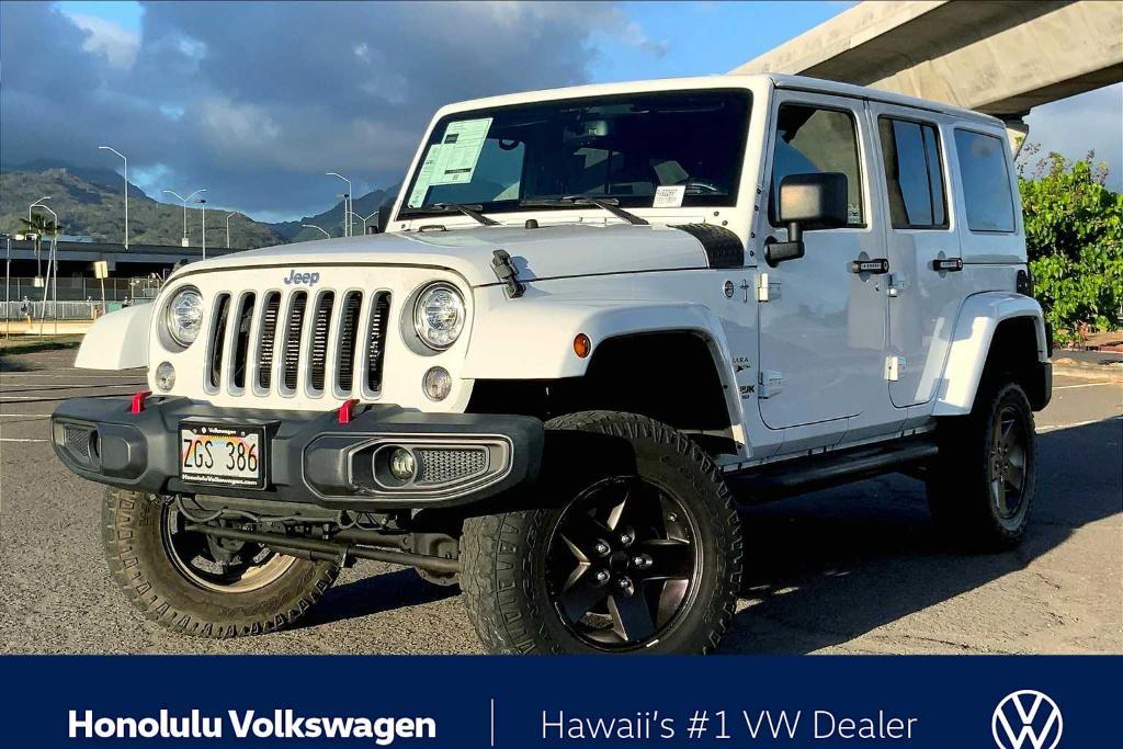 used 2018 Jeep Wrangler JK Unlimited car, priced at $21,329