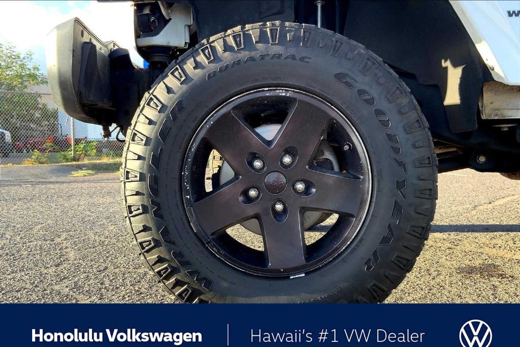 used 2018 Jeep Wrangler JK Unlimited car, priced at $20,996