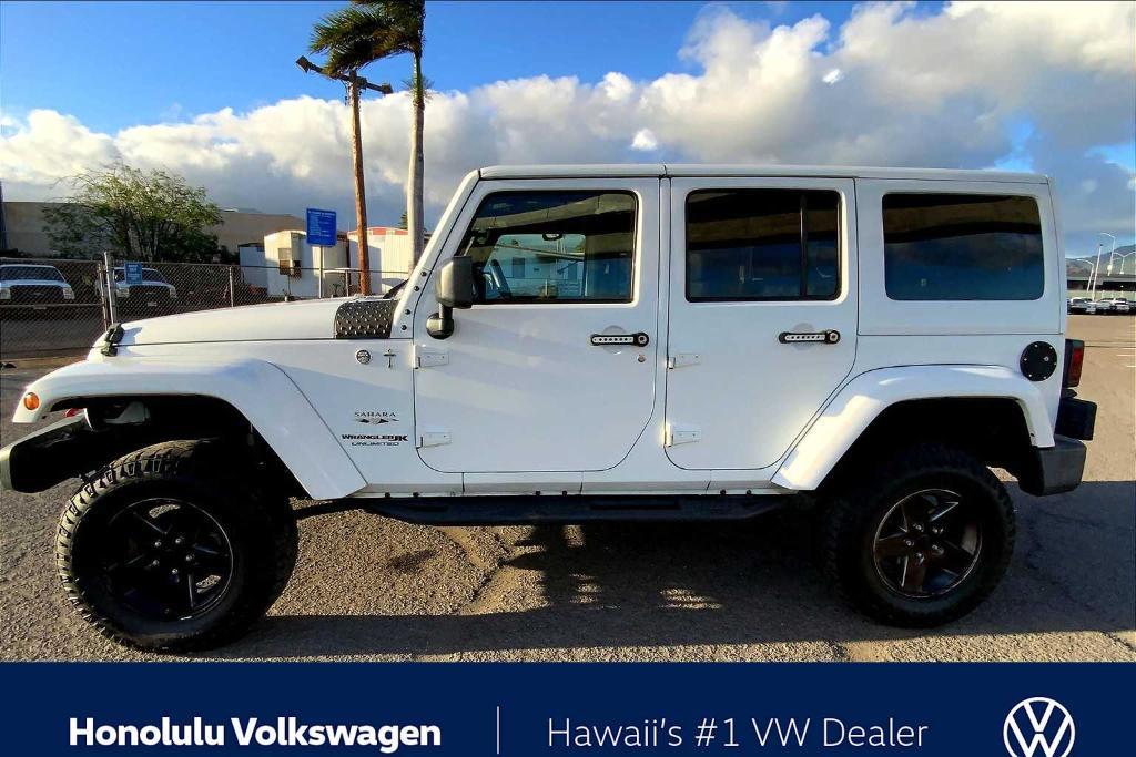 used 2018 Jeep Wrangler JK Unlimited car, priced at $20,996