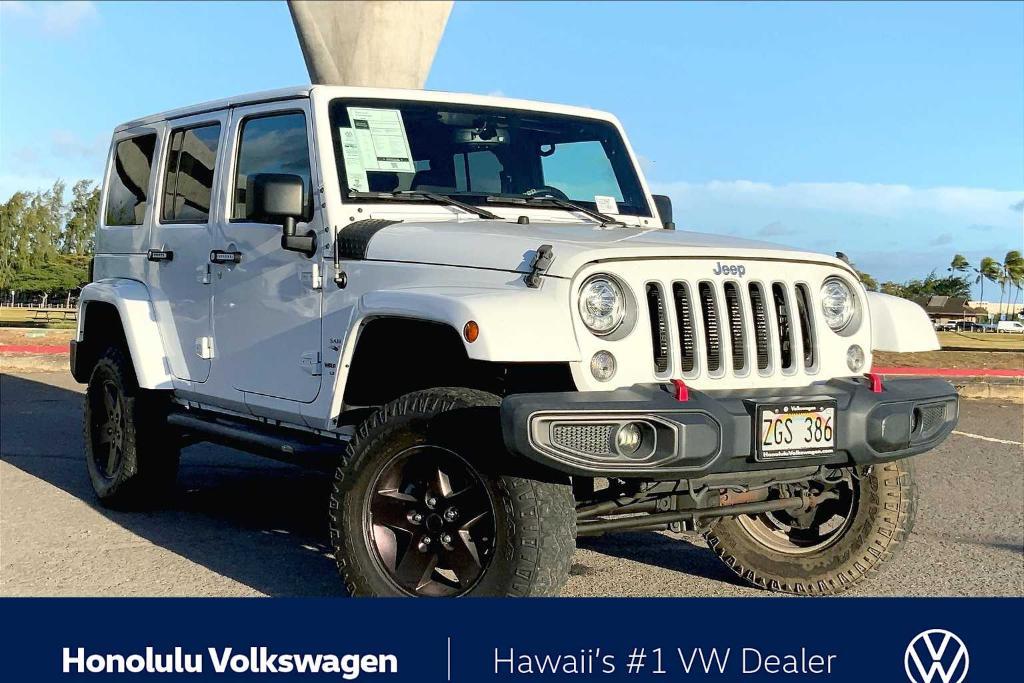 used 2018 Jeep Wrangler JK Unlimited car, priced at $19,777