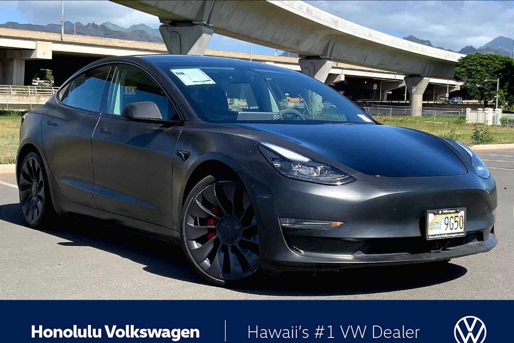 used 2022 Tesla Model 3 car, priced at $23,994