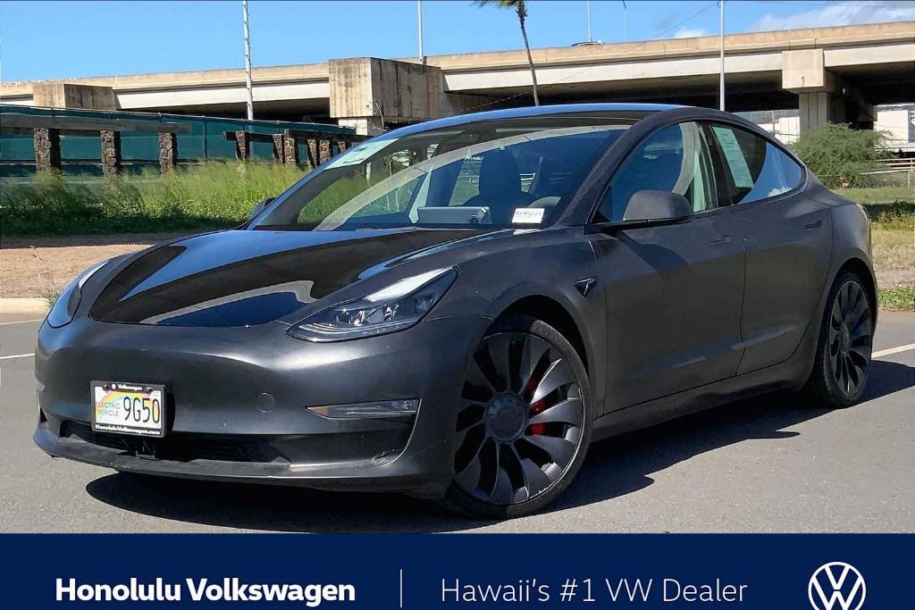 used 2022 Tesla Model 3 car, priced at $23,994