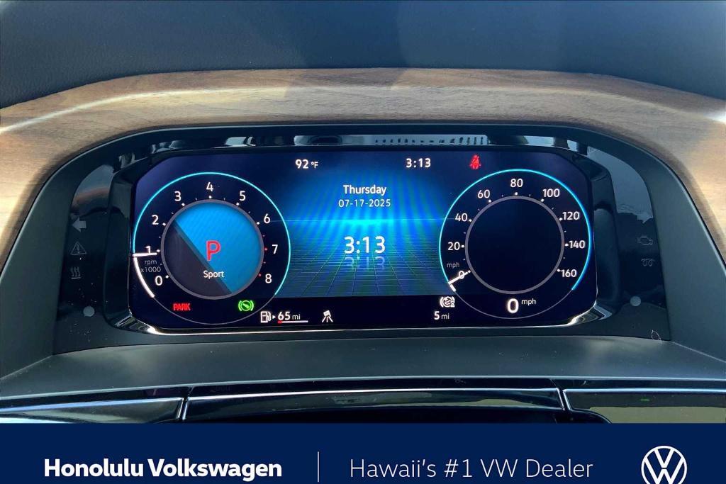 new 2025 Volkswagen Atlas car, priced at $46,186