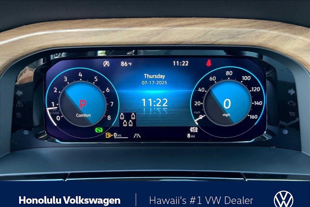 new 2025 Volkswagen Atlas car, priced at $45,306