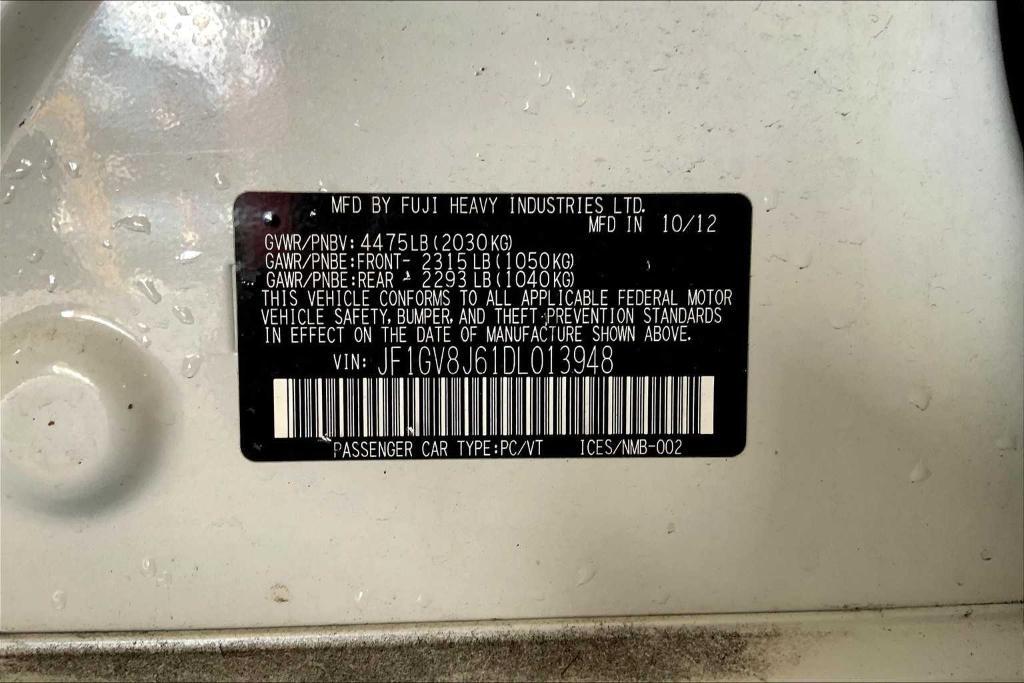 used 2013 Subaru Impreza WRX car, priced at $17,991