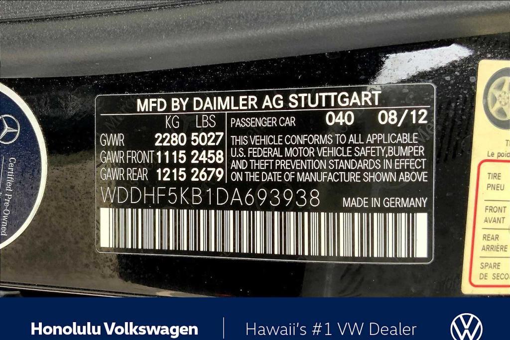 used 2013 Mercedes-Benz E-Class car, priced at $9,995