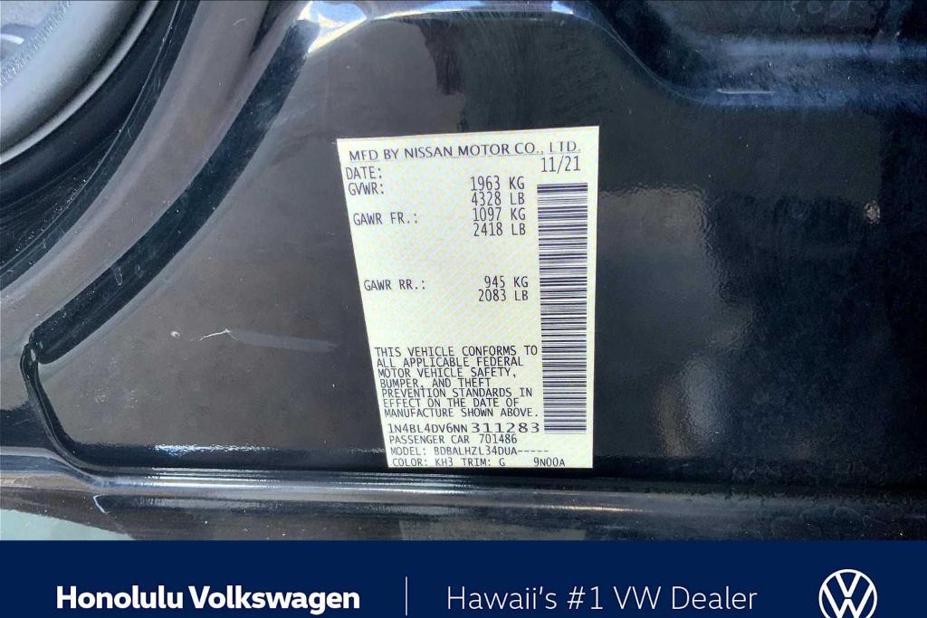 used 2022 Nissan Altima car, priced at $17,994