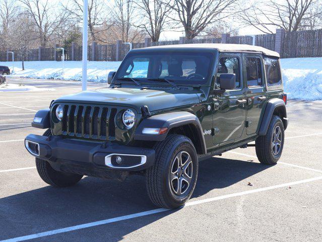 used 2021 Jeep Wrangler Unlimited car, priced at $26,995