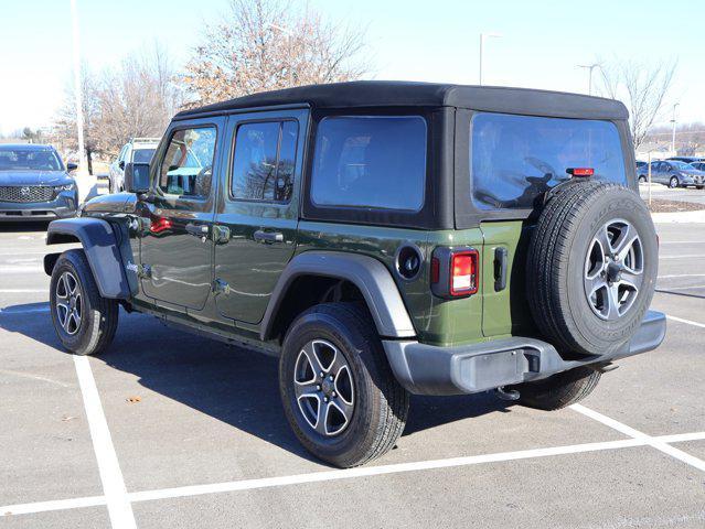 used 2021 Jeep Wrangler Unlimited car, priced at $26,995