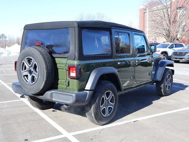 used 2021 Jeep Wrangler Unlimited car, priced at $26,995