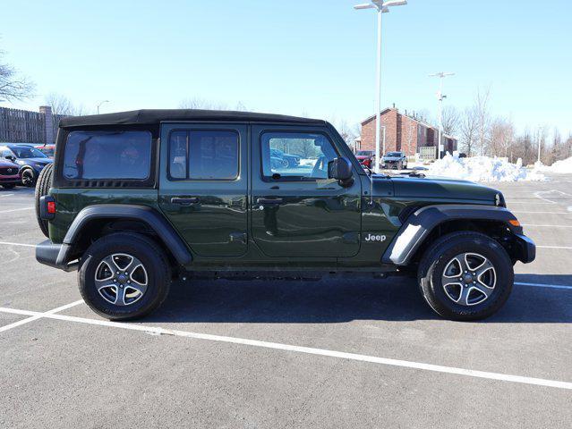 used 2021 Jeep Wrangler Unlimited car, priced at $26,995