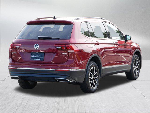 used 2021 Volkswagen Tiguan car, priced at $20,775