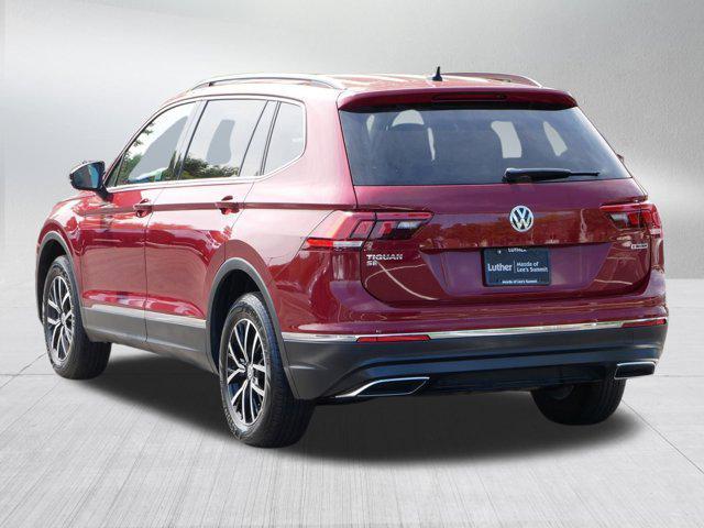 used 2021 Volkswagen Tiguan car, priced at $20,775