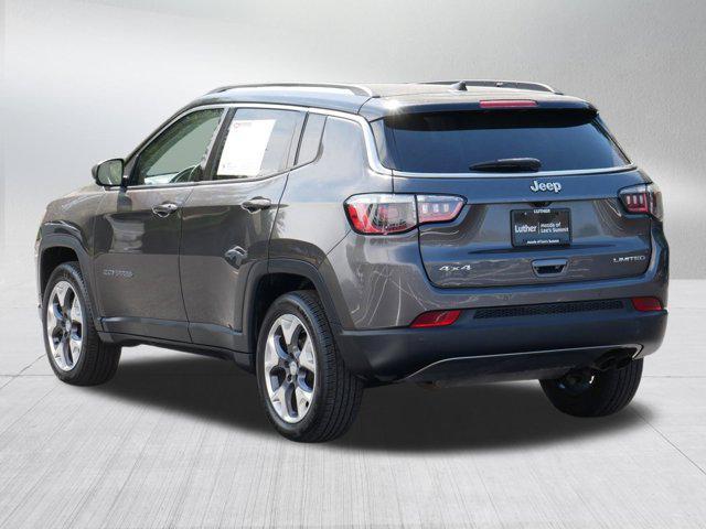 used 2021 Jeep Compass car, priced at $18,345