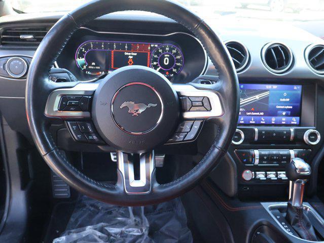 used 2021 Ford Mustang car, priced at $27,605