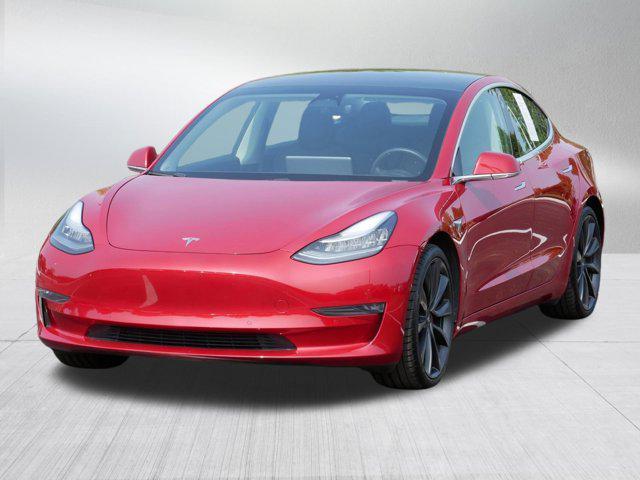 used 2020 Tesla Model 3 car, priced at $29,735