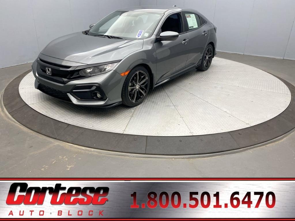 used 2021 Honda Civic car, priced at $21,995