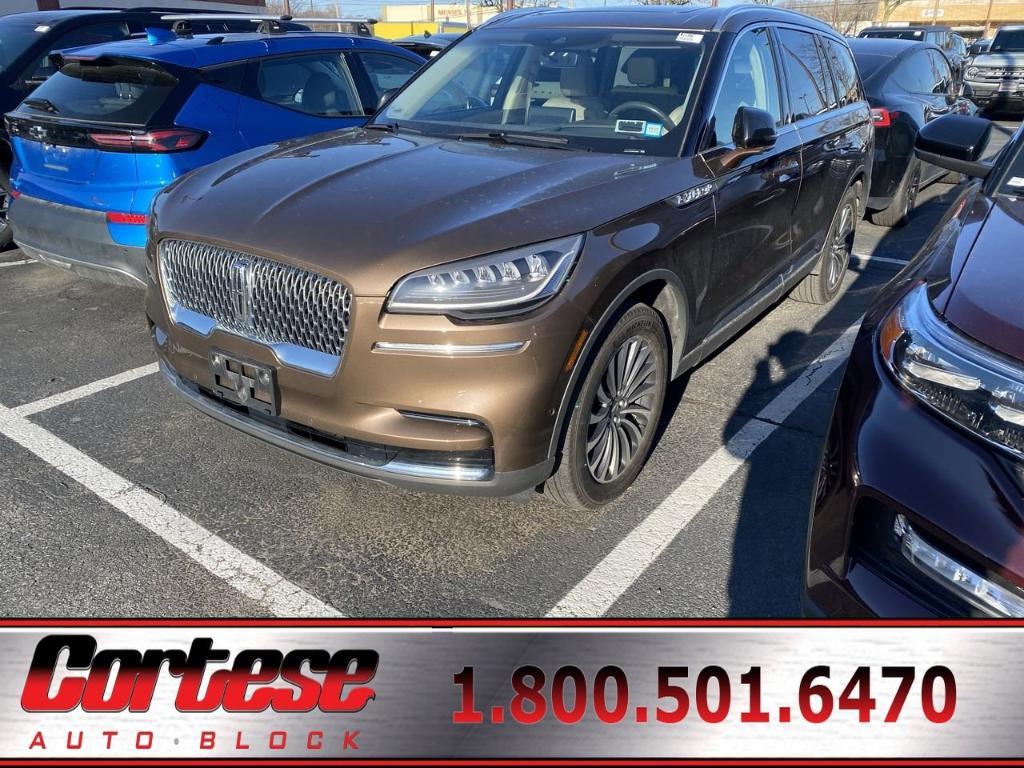 used 2022 Lincoln Aviator car, priced at $45,999