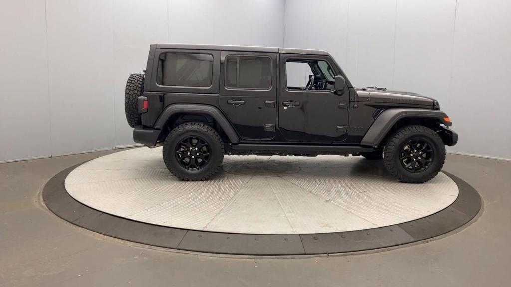 used 2021 Jeep Wrangler Unlimited car, priced at $31,995