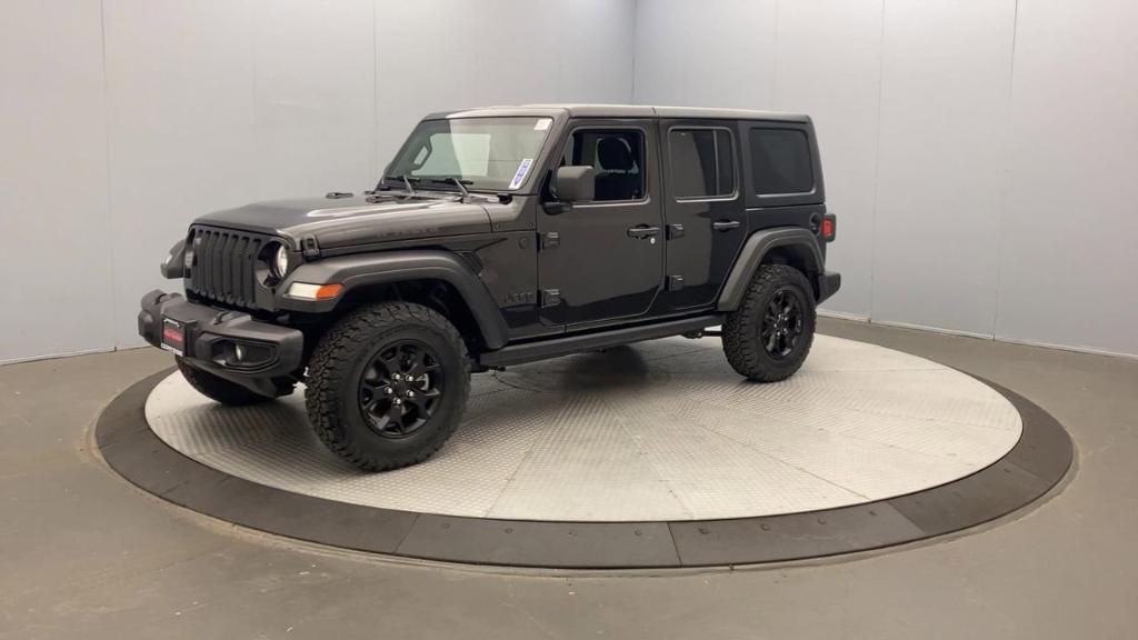 used 2021 Jeep Wrangler Unlimited car, priced at $31,995