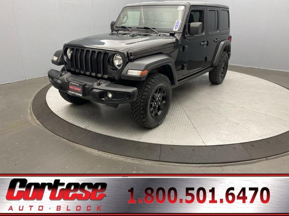 used 2021 Jeep Wrangler Unlimited car, priced at $33,495