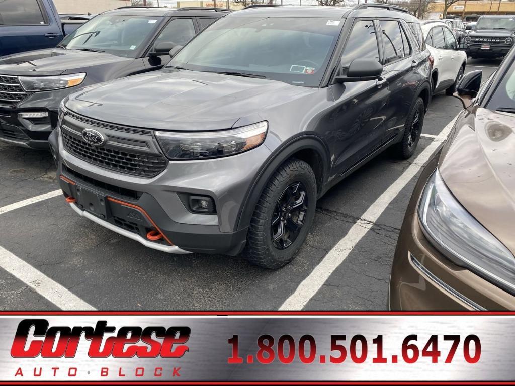 used 2022 Ford Explorer car, priced at $32,995