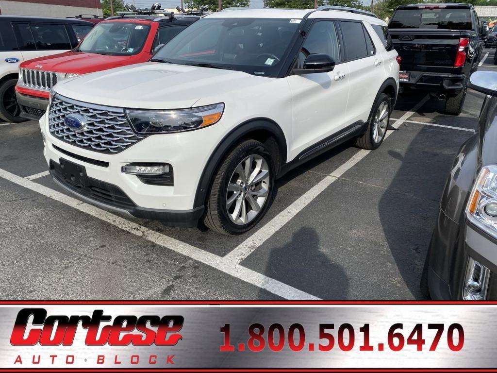 used 2021 Ford Explorer car, priced at $36,495