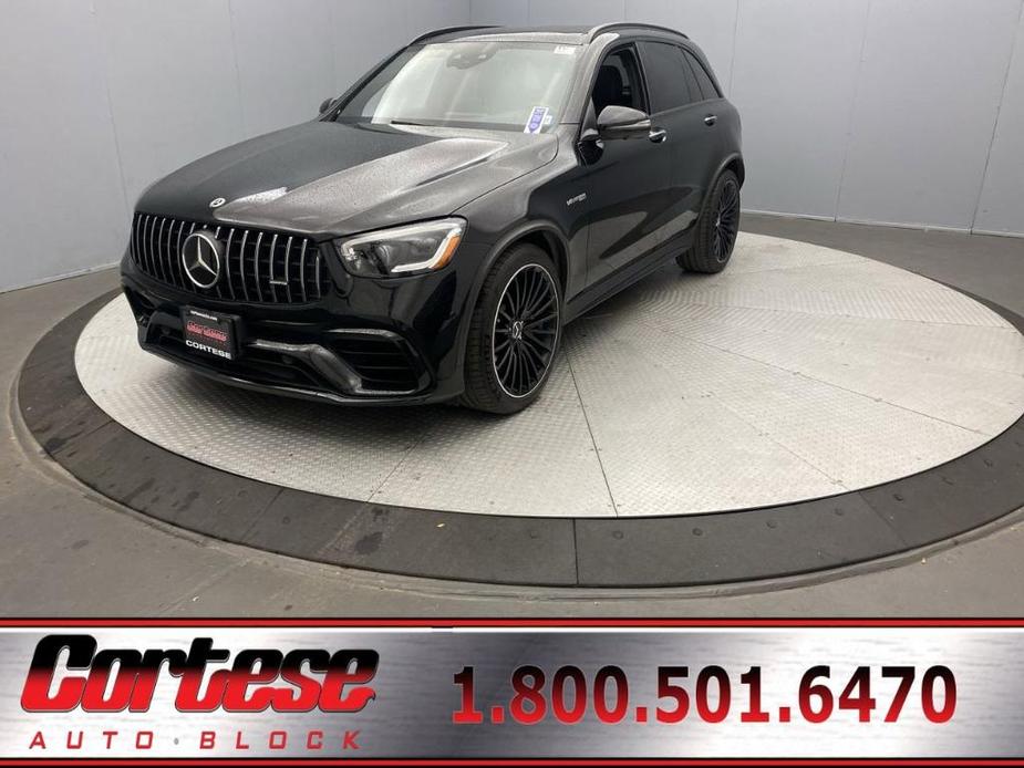 used 2021 Mercedes-Benz AMG GLC 63 car, priced at $61,999