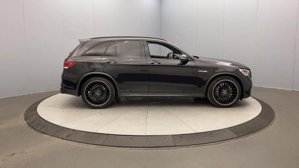 used 2021 Mercedes-Benz AMG GLC 63 car, priced at $61,999